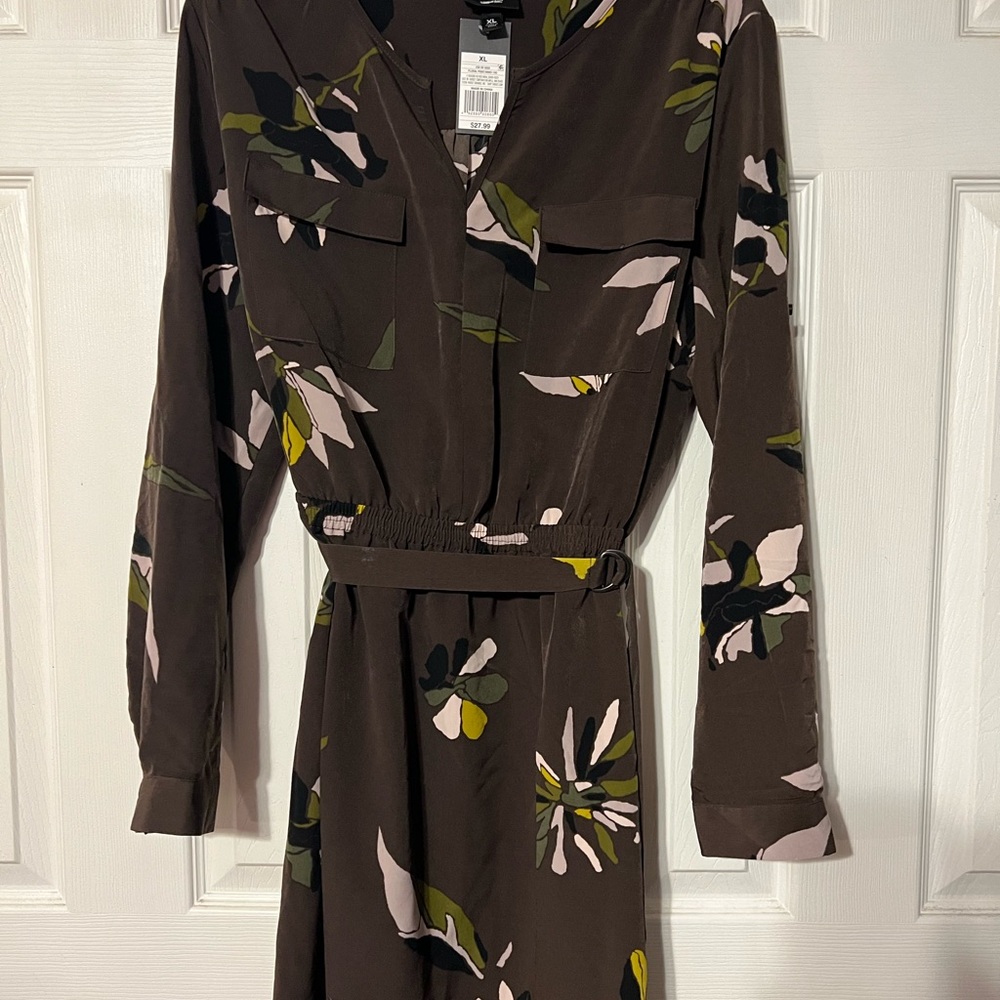 Floral print dress
